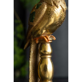 Gloria Gold Bird Ornament - thumbnail 3