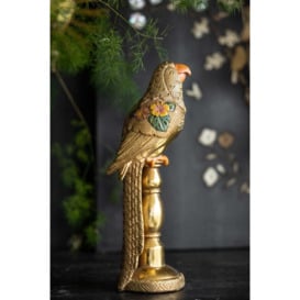 Gloria Gold Bird Ornament - thumbnail 1