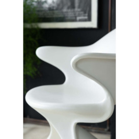 HKliving Cream Dining Chair - thumbnail 2