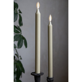 Beautiful Dinner Candle - Sage Green