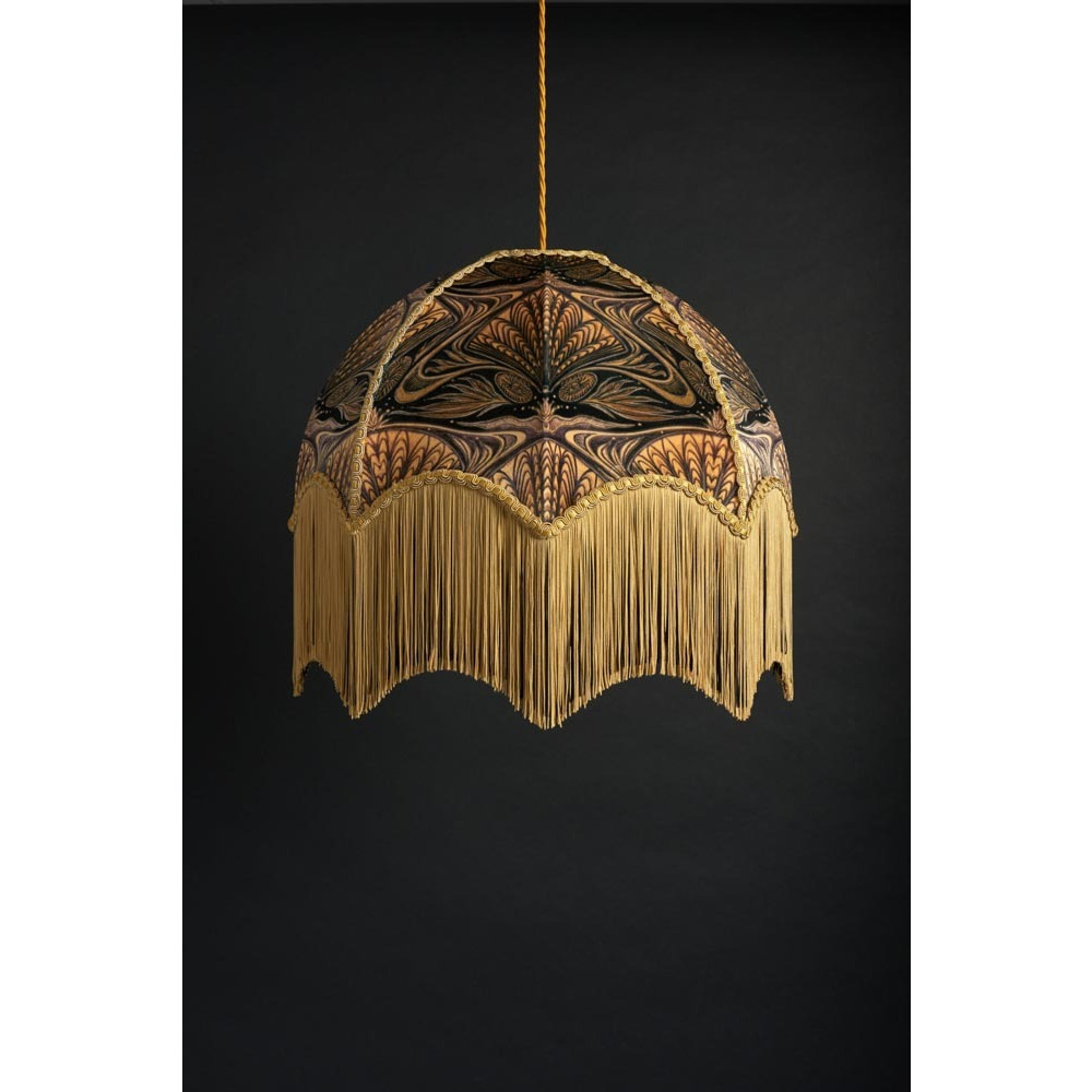 Anna Hayman Designs Oyster Velvet Lamp Shade - Different Options Available - image 1