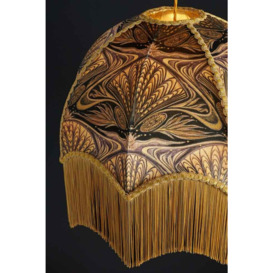 Anna Hayman Designs Oyster Velvet Lamp Shade - Different Options Available - thumbnail 2