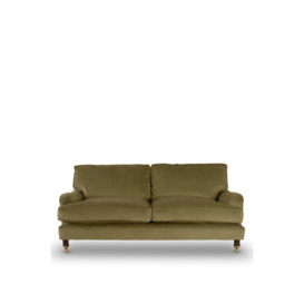 Perfect Large 4-Seater Sofa In Moss Green Velvet - thumbnail 1