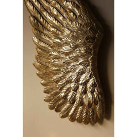Beautiful Gold Angel Wings Wall Art - thumbnail 2