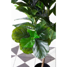 Large Artificial Fiddle Leaf Fig Tree - thumbnail 2