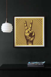 Peace Sign Art Print - thumbnail 3