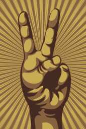 Peace Sign Art Print - thumbnail 5
