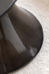 Retro Asymmetric Side Table in Espresso - thumbnail 4