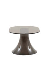 Retro Asymmetric Side Table in Espresso - thumbnail 5