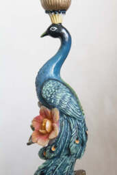 Spectacular Peacock Candle Holder - thumbnail 3