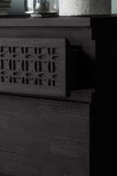 Stylish Mango Wood 4-Drawer Chest Of Drawers - thumbnail 4
