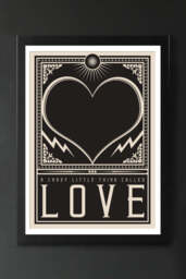 Crazy Little Thing Called Love Art Print - Framed Or Unframed - thumbnail 4