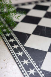 Marble Tile Effect Large Durable Floor Mat - thumbnail 3