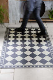 Marble Tile Effect Large Durable Floor Mat - thumbnail 5