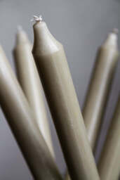 Beautiful Dinner Candle - Sage Green - thumbnail 4