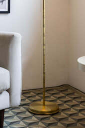 Gold & Green Desert Palm Floor Lamp - thumbnail 5