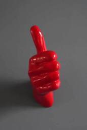 Thumbs Up Hand Wall Art & Coat Hook - thumbnail 1