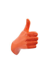 Thumbs Up Hand Wall Art & Coat Hook - thumbnail 4