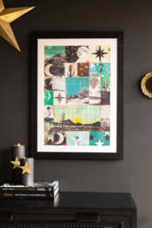 Green Wild West Print - Framed Or Unframed Available - thumbnail 1