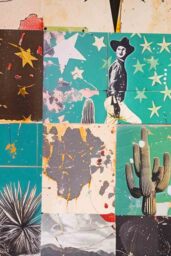Green Wild West Print - Framed Or Unframed Available - thumbnail 4