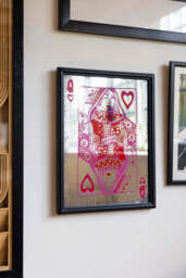Queen Of Hearts Decorative Playing Card Mirror - thumbnail 4
