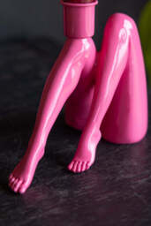 Sexy Hot Pink Legs Candle Holder - thumbnail 4