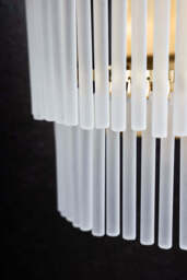 Gold Tiered Glass Wall Light - thumbnail 5