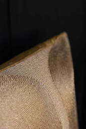 Gold Embroidered Cushion - thumbnail 5