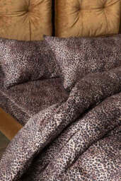 Signature Leopard Print Cotton Sateen Bedding Set - Available in 4 Sizes