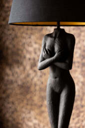 Black Naked Lady Table Lamp - thumbnail 4