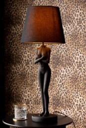 Black Naked Lady Table Lamp - thumbnail 3