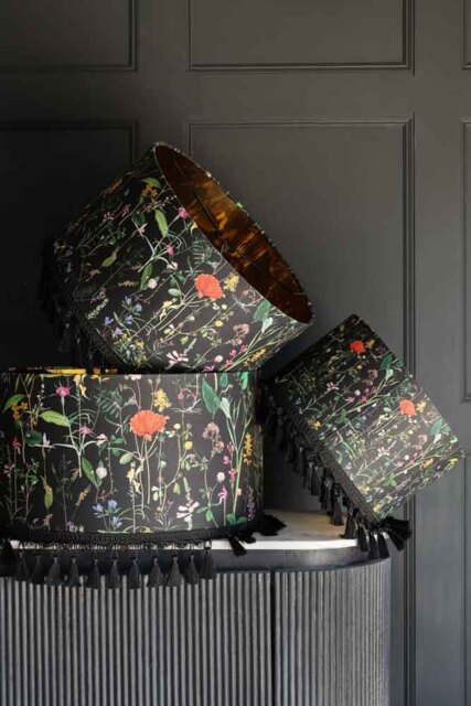 Mind The Gap Aquafleur Lamp Shade - 3 Sizes Available - image 1