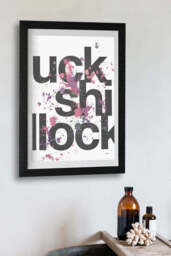 Hidden Language Art Print - Unframed