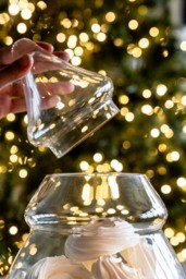 Christmas Tree Glass Storage Jar - thumbnail 3