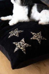 Leopard Stars Dog Bed - 3 Available Sizes - thumbnail 3