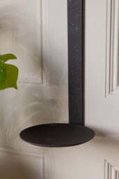 Rustic-Style Pillar Candle Wall Sconce - thumbnail 5