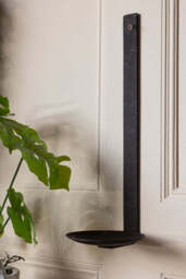 Rustic-Style Pillar Candle Wall Sconce - thumbnail 3