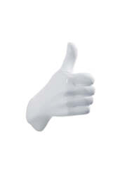 Thumbs Up Hand Wall Art & Coat Hook - thumbnail 5