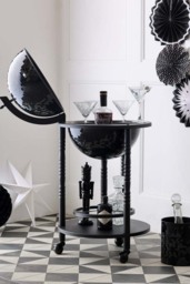 All-Black Disco Ball Drinks Trolley Cart - thumbnail 4