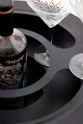 All-Black Disco Ball Drinks Trolley Cart - thumbnail 5