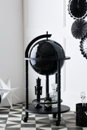 All-Black Disco Ball Drinks Trolley Cart - thumbnail 3