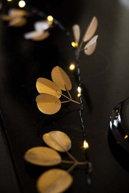 Gold Eucalyptus Fairy Lights - image 1