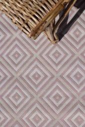 Pink Diamond Indoor/Outdoor Garden Rug - 3 Sizes Available - thumbnail 3