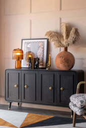 Black & Gold Ringo Sideboard - thumbnail 3