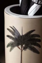 Palm Tree, Royal Seal Inspired Printed Umbrella Stand - thumbnail 4