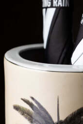 Palm Tree, Royal Seal Inspired Printed Umbrella Stand - thumbnail 5