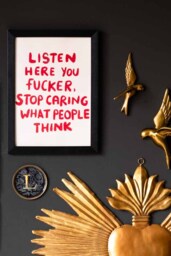 Listen Here You Fucker Art Print - thumbnail 4