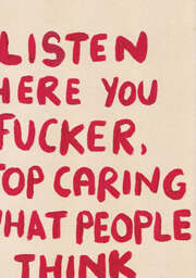 Listen Here You Fucker Art Print - thumbnail 5