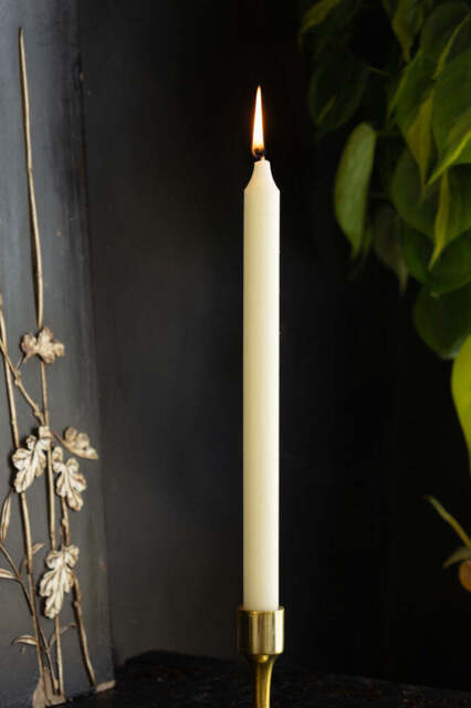 Beautiful Dinner Candle - Ivory - image 1