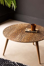 Natural Leopard Love Coffee Table - thumbnail 3